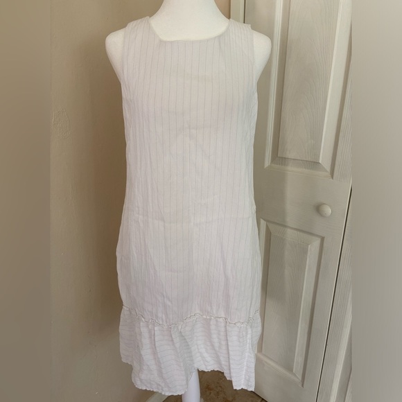 Tommy Bahama Porte Fino Sleeveless Linen Blend Shift Dress - Size XS - Picture 7 of 10